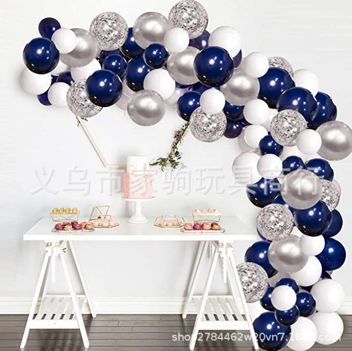 Black Gold Colorful Paper Scrap Balloon Arch Garland Set Party Balloon Birthday Wedding Shower Graduation Decoration