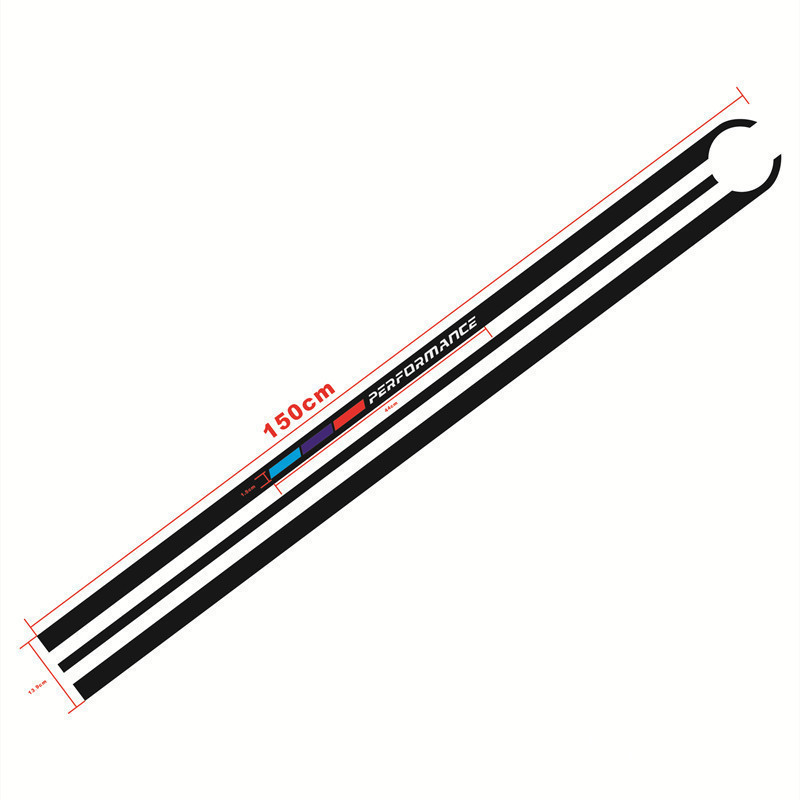 Cover Decoration Garland MP Modified English Stickers Engine Cover Automotive Decorative Paste Paper Garland Stickers
