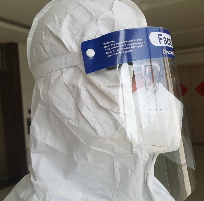 Anti-droplet protective mask hd transparent isolation mask full face anti-splash mask anti-fume transparent mask spot Anti-droplet protective mask hd transparent isolation mask full face anti-splash mask anti-fume transparent mask spot