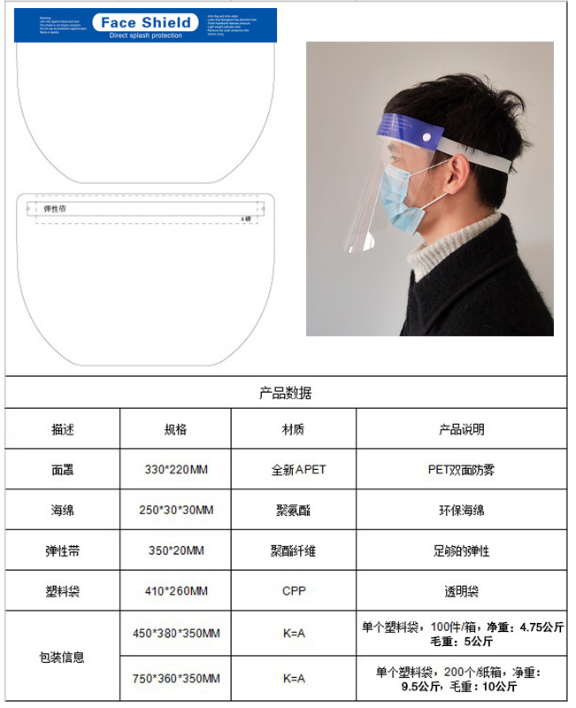 Real Factory Three Certificates Complete Protective Mask Anti-Splash Anti-Droplet Anti-Fog HD Mask Wholesale Customization Real Factory Three Certificates Complete Protective Mask Anti-Splash Anti-Droplet Anti-Fog HD Mask Wholesale Customization