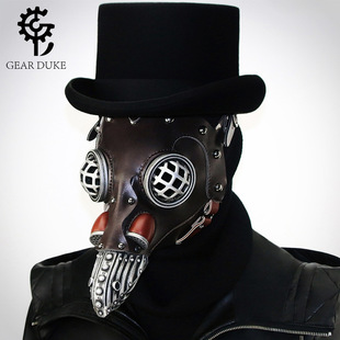  Halloween European and American Plague Bird Doctor Mask Dance Festival Party Accessories Cosplay Props