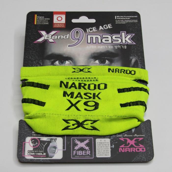 Factory direct Korea Jacquard cravat NAROO mask anti-UV outdoor breathable windproof cycling equipment
