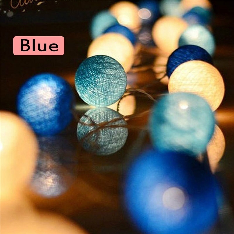 Cotton Ball String Light LED Fairy Lamp Christmas Lights Holiday Lighting Indoor Wedding Decor Cotton Ball String Lights Cotton Ball String Light LED Fairy Lamp Christmas Lights Holiday Lighting Indoor Wedding Decor Cotton Ball String Lights