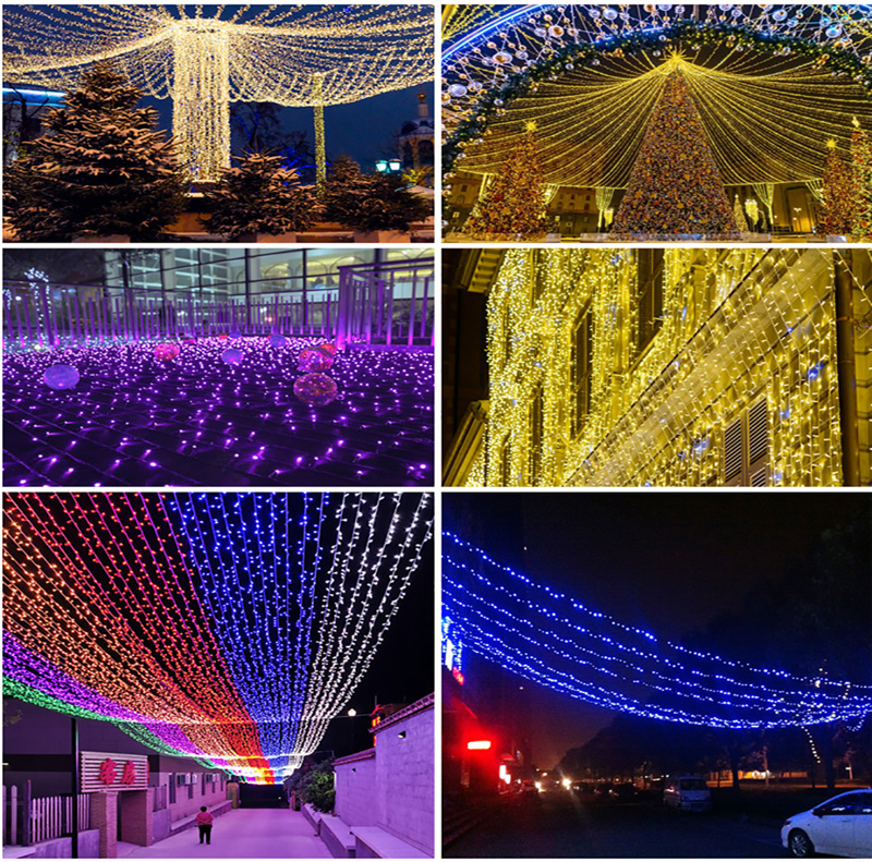 Christmas Lights wedding celebration street courtyard lighting room decoration lantern string lights