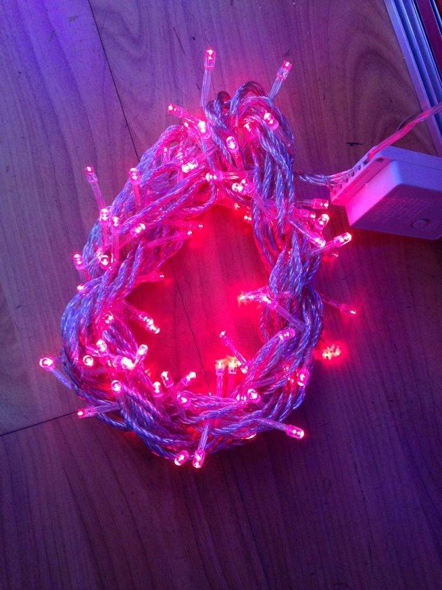 Manufacturers selling purple LED lamp string of Christmas lights flash lamp string LED wedding decoration