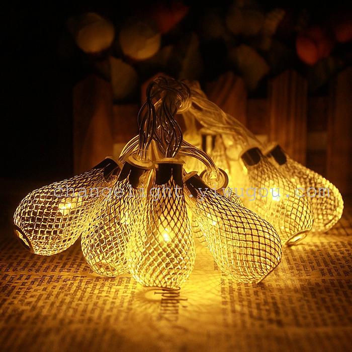 Light string lights metal water drop LED Lamp Christmas lights Festival Party items Wedding decoration holiday lighting Light string lights metal water drop LED Lamp Christmas lights Festival Party items Wedding decoration holiday lighting