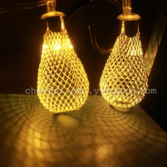 Light string lights metal water drop LED Lamp Christmas lights Festival Party items Wedding decoration holiday lighting Light string lights metal water drop LED Lamp Christmas lights Festival Party items Wedding decoration holiday lighting