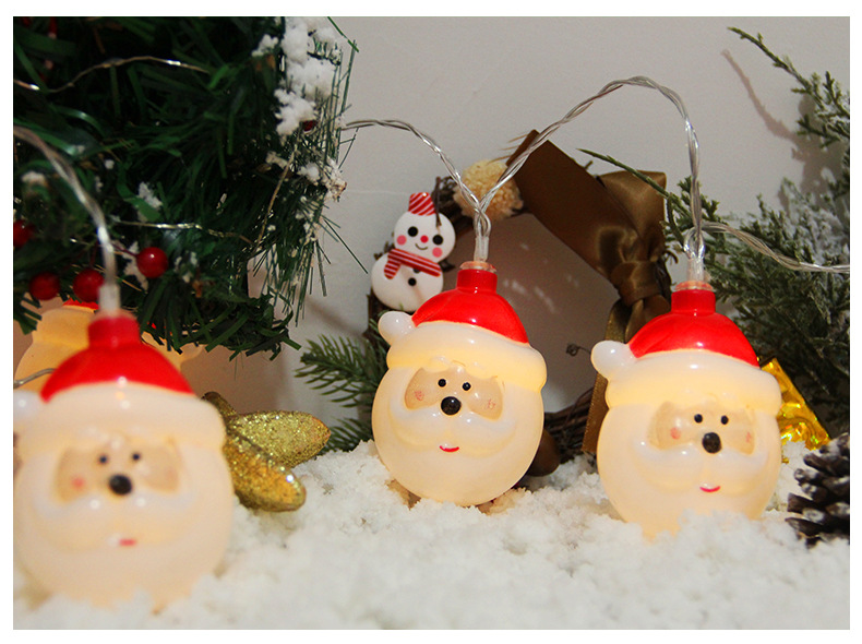 LED Christmas String Light Santa Snowman Light String Battery Box Light Room Decorative Lights Outdoor Christmas Lights LED Christmas String Light Santa Snowman Light String Battery Box Light Room Decorative Lights Outdoor Christmas Lights