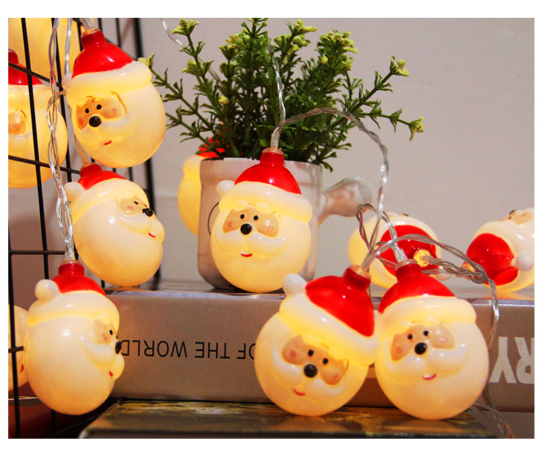 LED Christmas String Light Santa Snowman Light String Battery Box Light Room Decorative Lights Outdoor Christmas Lights LED Christmas String Light Santa Snowman Light String Battery Box Light Room Decorative Lights Outdoor Christmas Lights