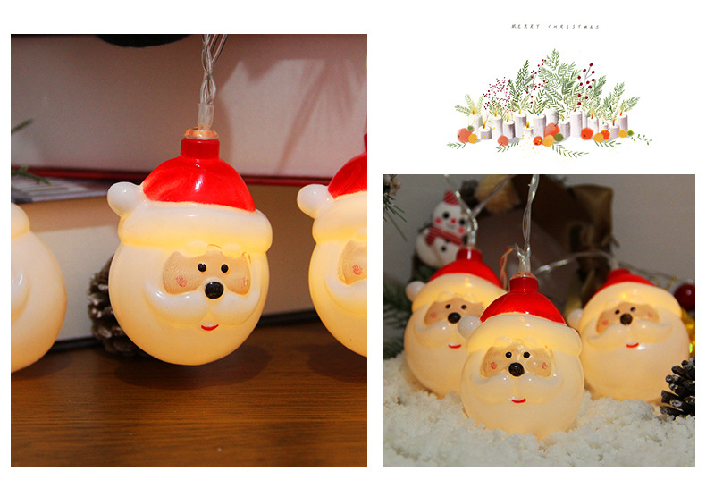 LED Christmas String Light Santa Snowman Light String Battery Box Light Room Decorative Lights Outdoor Christmas Lights LED Christmas String Light Santa Snowman Light String Battery Box Light Room Decorative Lights Outdoor Christmas Lights