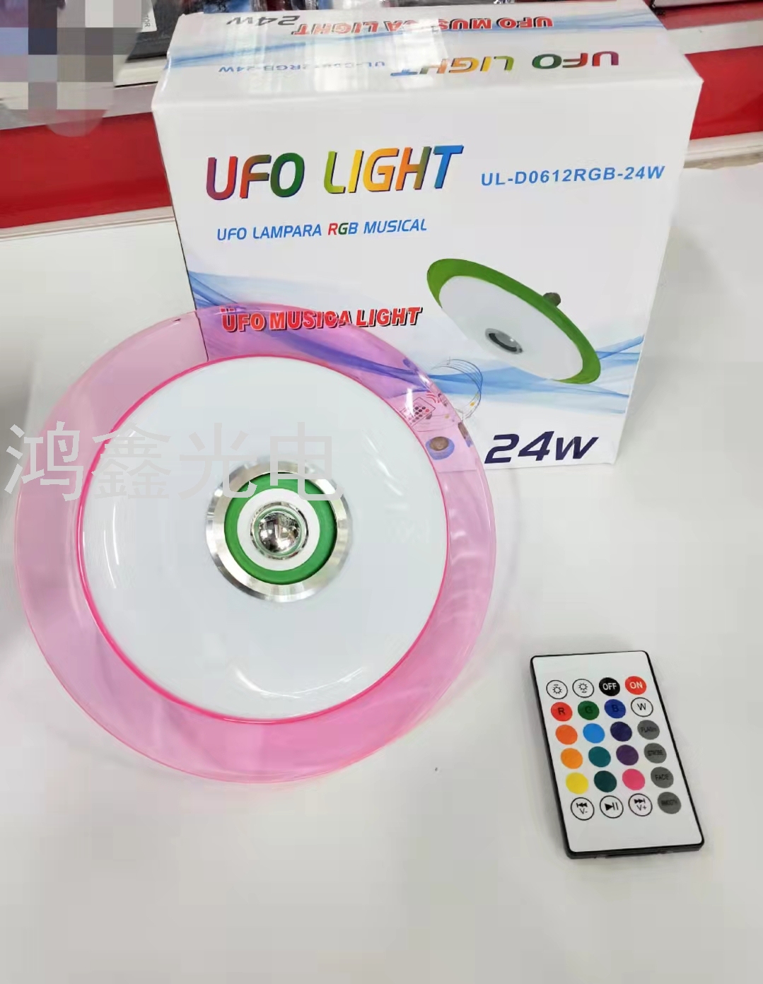 New UFO Bluetooth Audio Music Light Home Lighting Smart Remote Control Christmas Lights
