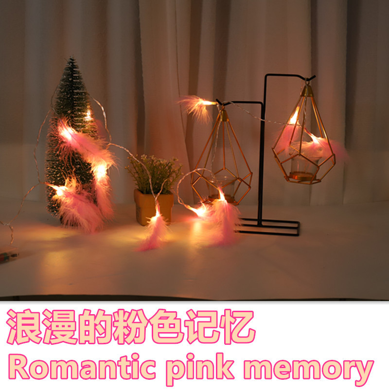 Cross-border hot-selling feather lamp string instagraph wedding decorations small lights led Christmas lights Cross-border hot-selling feather lamp string instagraph wedding decorations small lights led Christmas lights