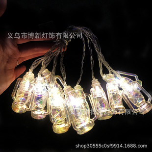 Cross-border hot style LED cotton ball lamp string manufacturers wholesale Christmas lights string hot style ins wind bedroom decoration