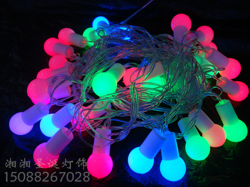 Manufacturers direct sales of colorful LED lights LED Christmas lights LED wedding waterproof LED string lights Manufacturers direct sales of colorful LED lights LED Christmas lights LED wedding waterproof LED string lights
