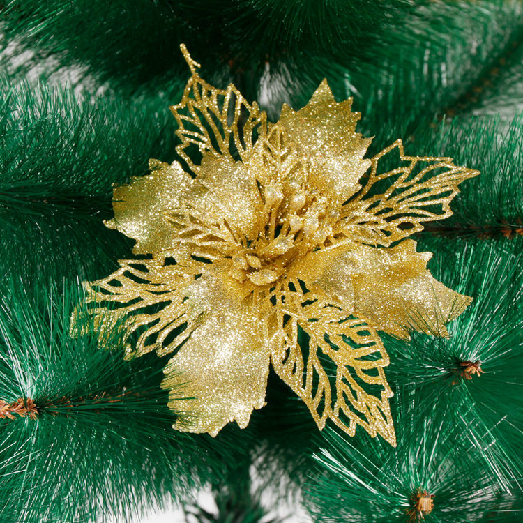 Christmas Decorations Rattan Strip Christmas Tree Decorations Onion Powder Hollow Christmas Flower Poinsettia Multi-Color Can Choose 16cm Christmas Decorations Rattan Strip Christmas Tree Decorations Onion Powder Hollow Christmas Flower Poinsettia Multi-Color Can Choose 16cm