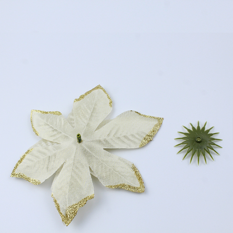 2021 Christmas Gold Powder Side Artificial Flower Christmas Flower Garland Accessories Artificial Flower Christmas Tree Decoration Wholesale 2021 Christmas Gold Powder Side Artificial Flower Christmas Flower Garland Accessories Artificial Flower Christmas Tree Decoration Wholesale