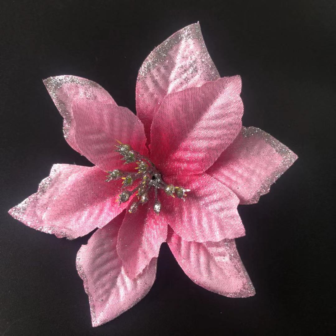 2021 Christmas Gold Powder Side Artificial Flower Christmas Flower Garland Accessories Artificial Flower Christmas Tree Decoration Wholesale 2021 Christmas Gold Powder Side Artificial Flower Christmas Flower Garland Accessories Artificial Flower Christmas Tree Decoration Wholesale