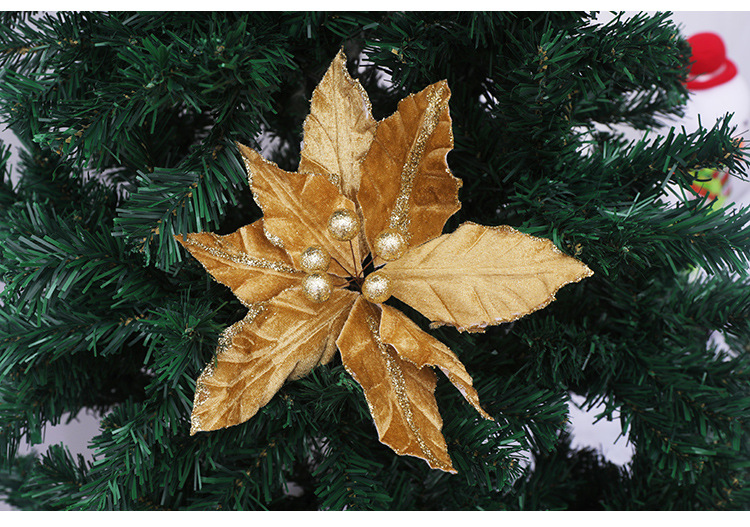 Fabric Decorative Flower Christmas Tree 20cm Gold and Silver Red Onion Pink Christmas Flower Christmas Tree Decorative Pendant Decorative Flower Fabric Decorative Flower Christmas Tree 20cm Gold and Silver Red Onion Pink Christmas Flower Christmas Tree Decorative Pendant Decorative Flower