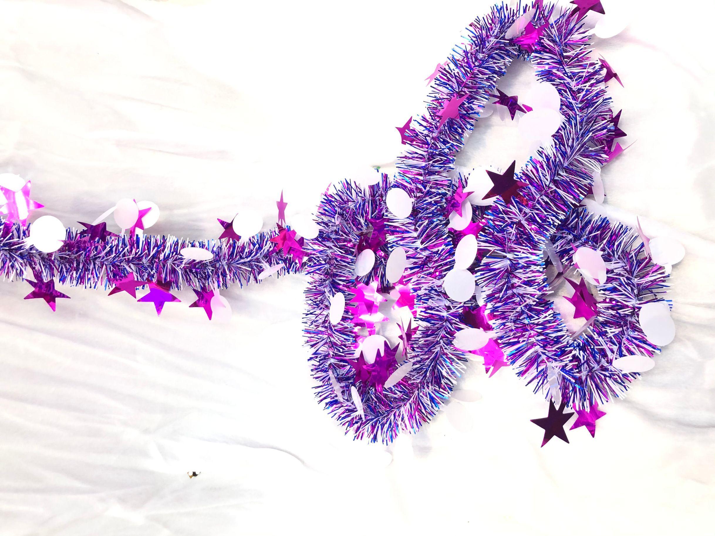 Christmas Flower ribbon Madder Party Celebration School shop decoration supplies 2 Meters Star Circle color strip Christmas Flower ribbon Madder Party Celebration School shop decoration supplies 2 Meters Star Circle color strip