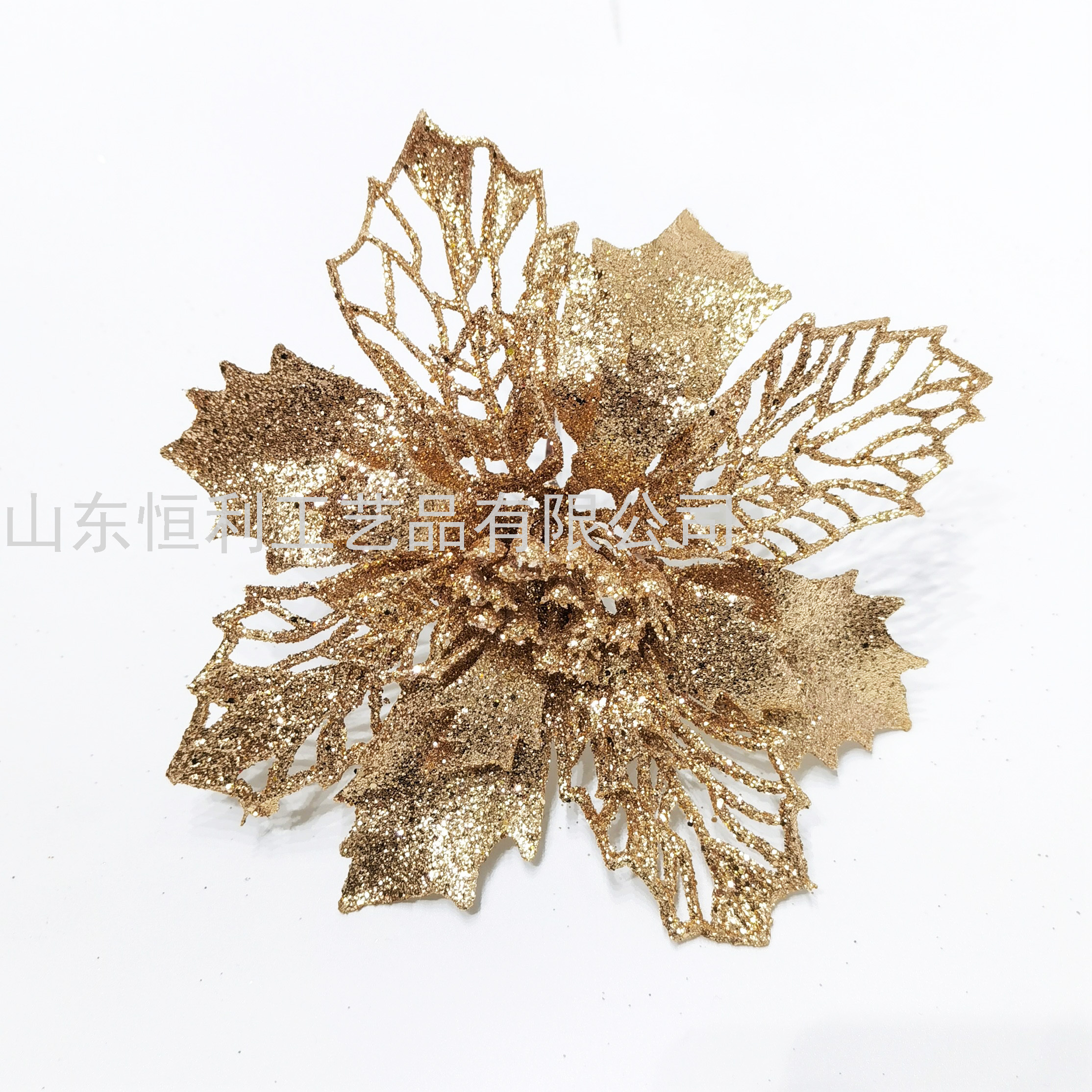 Sprinkle Gold Powder Hollow Christmas Flower Christmas Tree Garland Rattan DIY Christmas Decoration Sprinkle Gold Powder Hollow Christmas Flower Christmas Tree Garland Rattan DIY Christmas Decoration
