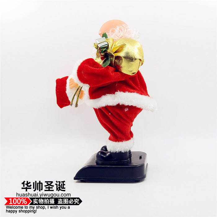 Cool dynamic singing and dancing Christmas Santa Claus plush electric toys Cool dynamic singing and dancing Christmas Santa Claus plush electric toys