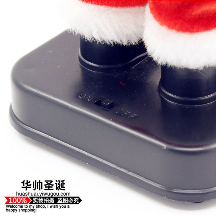 Cool dynamic singing and dancing Christmas Santa Claus plush electric toys Cool dynamic singing and dancing Christmas Santa Claus plush electric toys