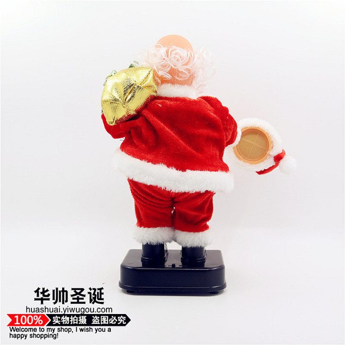 Cool dynamic singing and dancing Christmas Santa Claus plush electric toys Cool dynamic singing and dancing Christmas Santa Claus plush electric toys