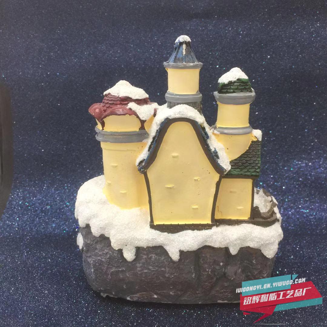 Manufacturer sells new electric Santa Claus Christmas tree for Christmas inside the crystal ball with music spinning