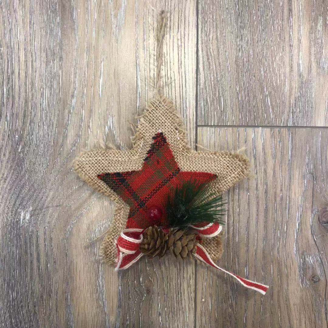 Christmas tree ornaments bells Christmas cloth supplies Christmas bells Santa Claus Christmas snowman
