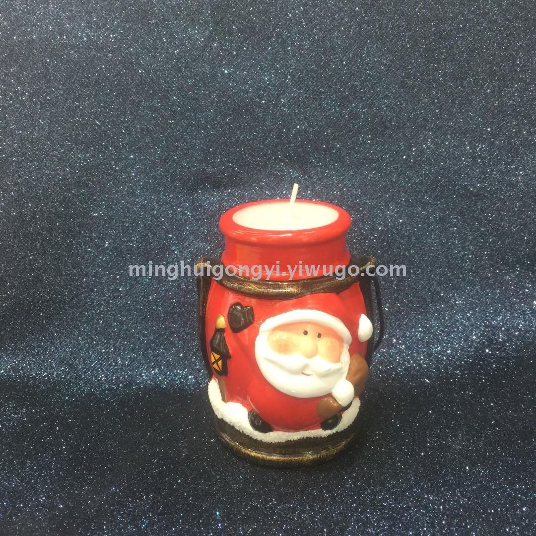 For many handicrafts candlestick Christmas tree, Santa gifts ceramic Santa Claus candles Christmas decorations For many handicrafts candlestick Christmas tree, Santa gifts ceramic Santa Claus candles Christmas decorations