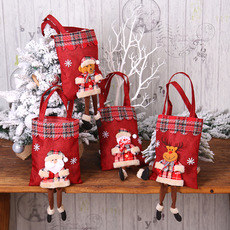 Christmas Supplies Santa Claus Gift bag holiday Christmas children's candy bag Gift bag Christmas Supplies Santa Claus Gift bag holiday Christmas children's candy bag Gift bag
