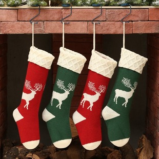 Gift Knitted Christmas Foot Sock Pendant Gift Bag Decorative Pendant Candy Bag Linen Flower Color Foot Sock Spot Large Gift Knitted Christmas Foot Sock Pendant Gift Bag Decorative Pendant Candy Bag Linen Flower Color Foot Sock Spot Large
