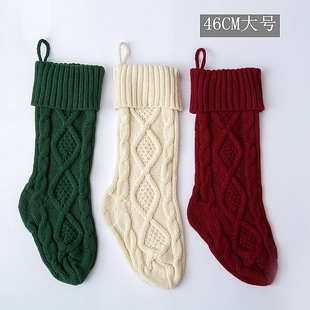 Gift Knitted Christmas Foot Sock Pendant Gift Bag Decorative Pendant Candy Bag Linen Flower Color Foot Sock Spot Large Gift Knitted Christmas Foot Sock Pendant Gift Bag Decorative Pendant Candy Bag Linen Flower Color Foot Sock Spot Large