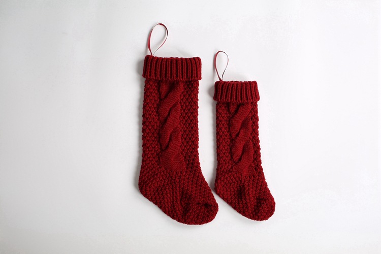 Gift Knitted Christmas Foot Sock Pendant Gift Bag Decorative Pendant Candy Bag Linen Flower Color Foot Sock Spot Large Gift Knitted Christmas Foot Sock Pendant Gift Bag Decorative Pendant Candy Bag Linen Flower Color Foot Sock Spot Large