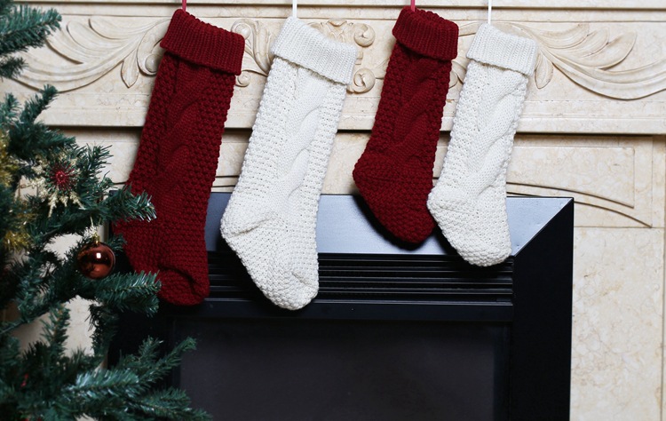 Gift Knitted Christmas Foot Sock Pendant Gift Bag Decorative Pendant Candy Bag Linen Flower Color Foot Sock Spot Large Gift Knitted Christmas Foot Sock Pendant Gift Bag Decorative Pendant Candy Bag Linen Flower Color Foot Sock Spot Large