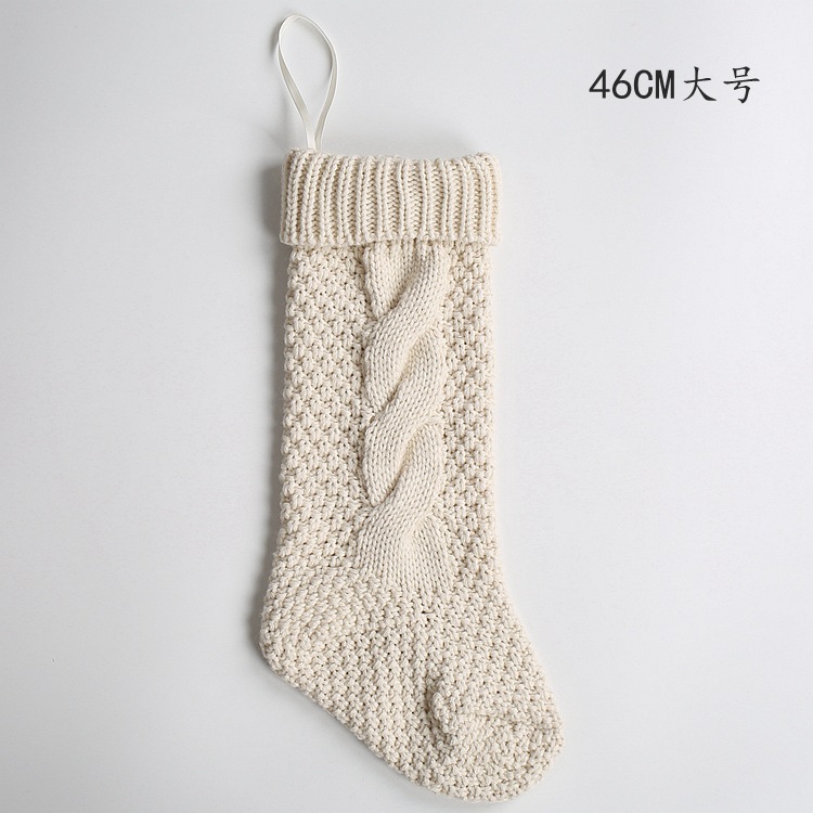 Gift Knitted Christmas Foot Sock Pendant Gift Bag Decorative Pendant Candy Bag Linen Flower Color Foot Sock Spot Large Gift Knitted Christmas Foot Sock Pendant Gift Bag Decorative Pendant Candy Bag Linen Flower Color Foot Sock Spot Large