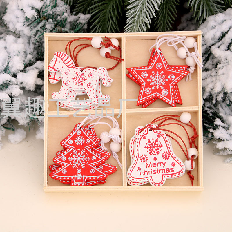 Wooden Christmas Small Pendant Christmas Tree Pendant Christmas Small Gift Wooden Box Exquisite Small Pendant Painted Wooden Christmas Small Pendant Christmas Tree Pendant Christmas Small Gift Wooden Box Exquisite Small Pendant Painted
