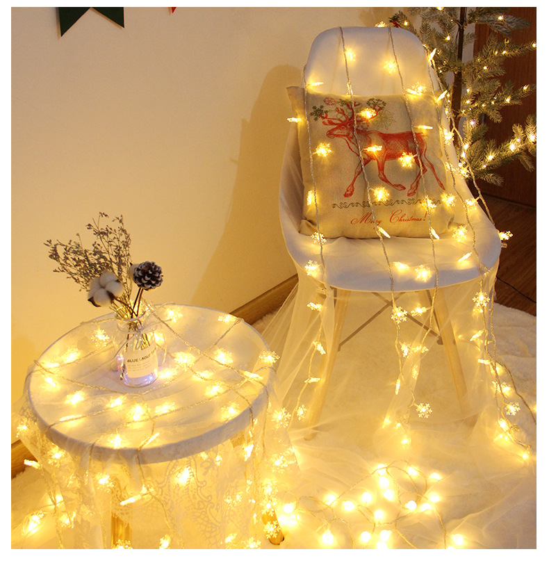 Christmas tree lights   String Lighting Chain Colored Lights Outdoor Decorative Lamp Holiday Lights Amazon Wholesale