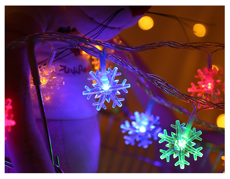 Christmas tree lights   String Lighting Chain Colored Lights Outdoor Decorative Lamp Holiday Lights Amazon Wholesale