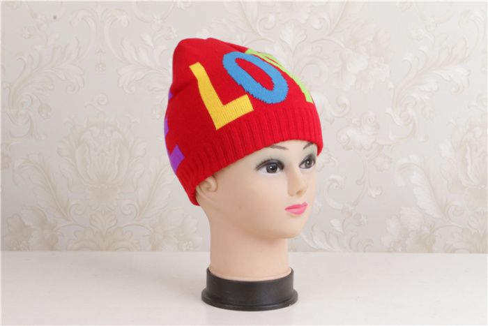 Jacquard rib cap knit Cap sport cap wool cap