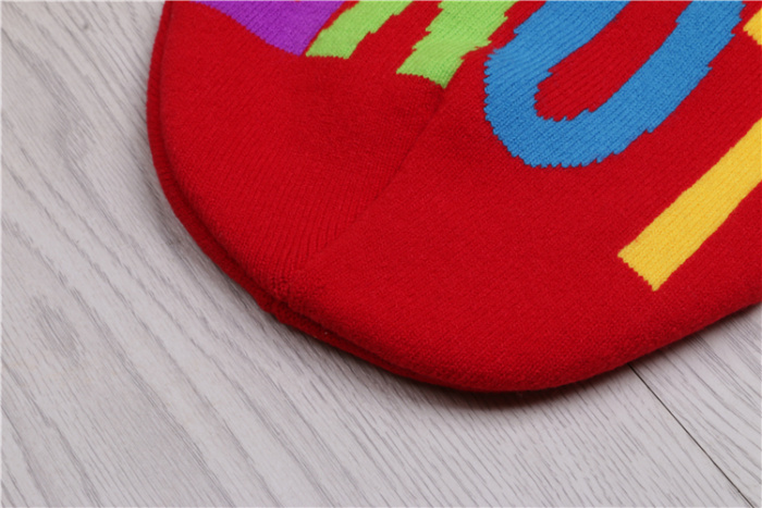 Jacquard rib cap knit Cap sport cap wool cap