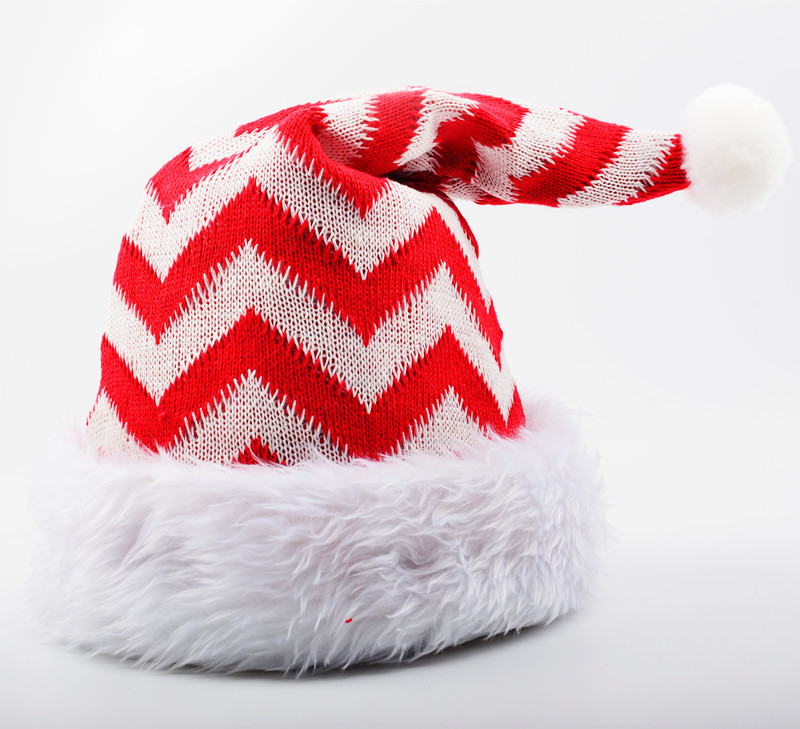 Christmas Wool Hat Christmas New Adult Plush Christmas Hat Christmas Party Supplies Christmas Hat