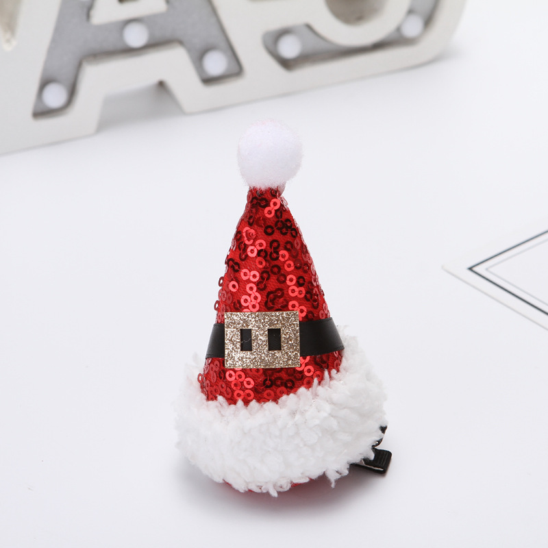Christmas Headband/Hairpin Creative Party Headdress Christmas Hat Sequins Cute Cartoon Headwear Wholesale Christmas Headband/Hairpin Creative Party Headdress Christmas Hat Sequins Cute Cartoon Headwear Wholesale