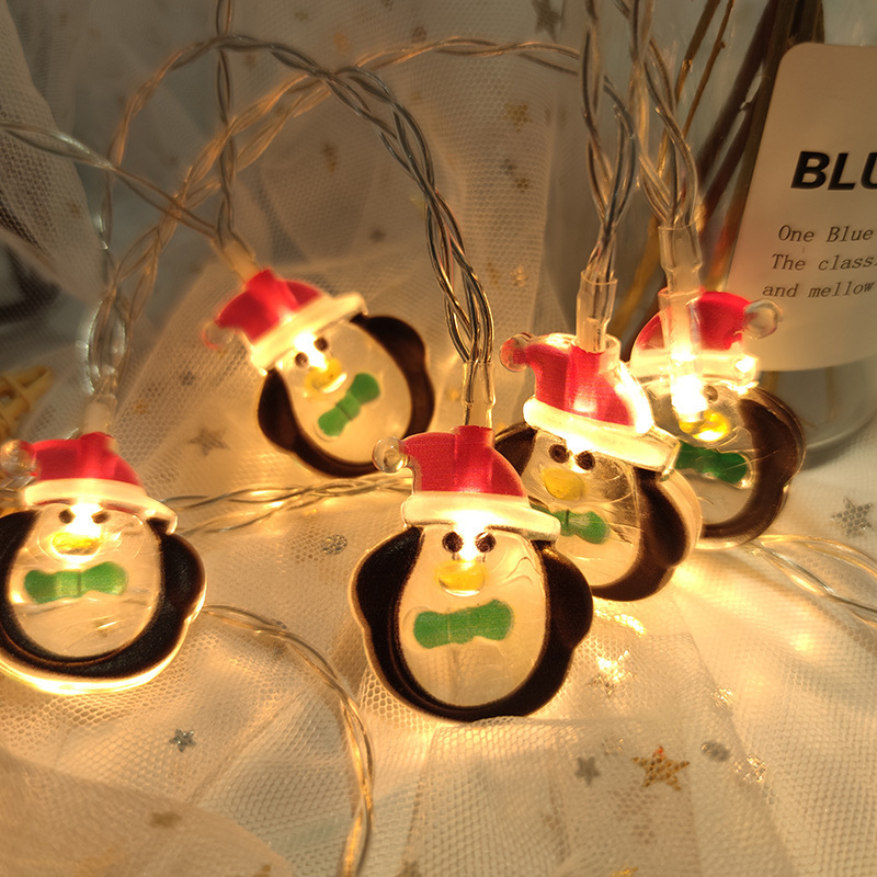 Christmas tree lights  Claus Holiday Lights Christmas Tree Decorative String Lights Santa Claus Lights Wholesale