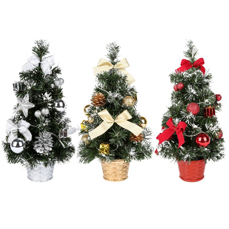 Table LED Christmas Tree Night Light Decorative Lights Pine Mini Christmas Tree Christmas Decoration New Year Gift