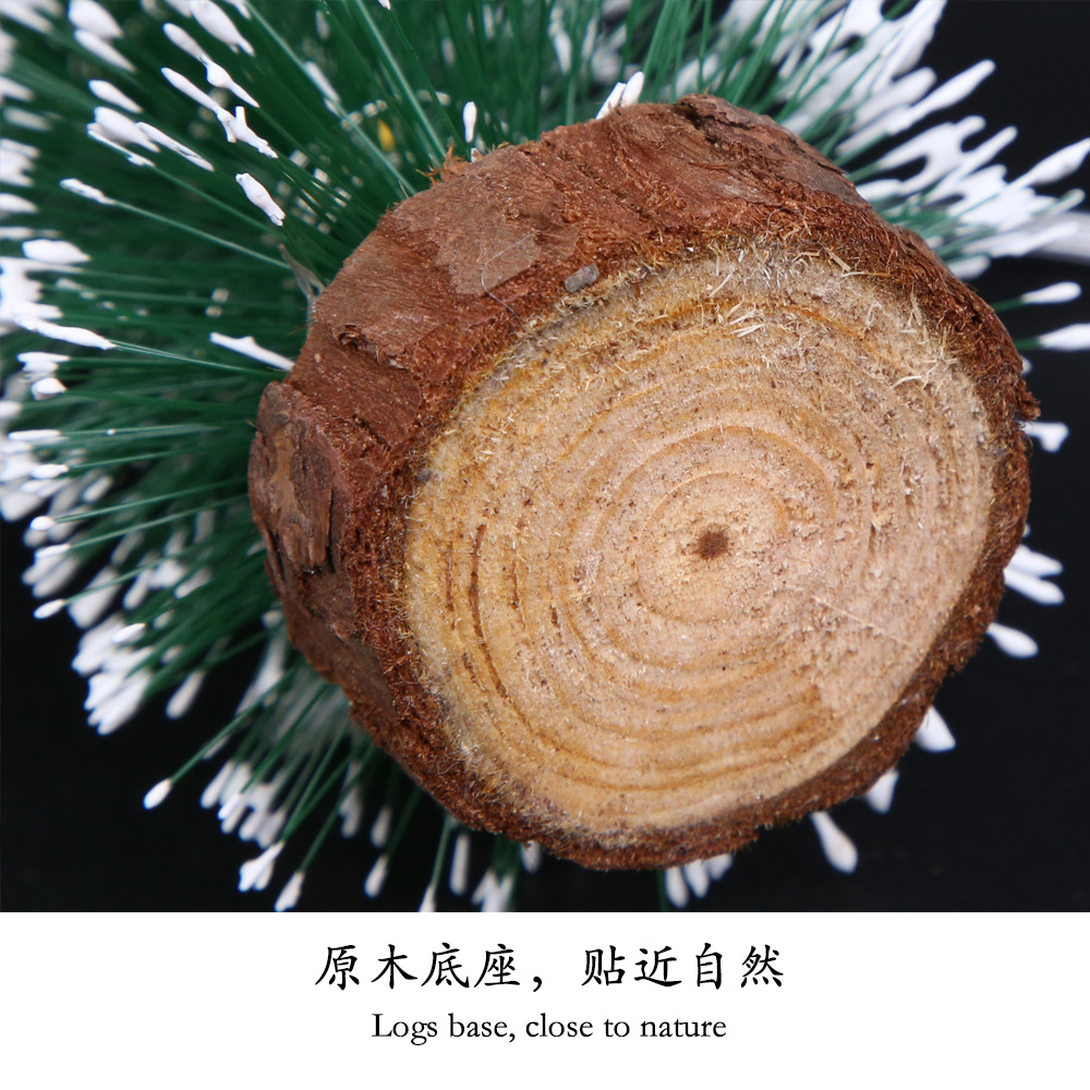 Christmas decorations green white Frost Side LED Lights Pine Needles Powder Mini Christmas Tree Christmas decorations green white Frost Side LED Lights Pine Needles Powder Mini Christmas Tree