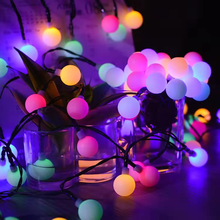 Star Light String LED String Light Christmas Tree Lamp Ball Small Colored Lights Flashing Christmas tree lights