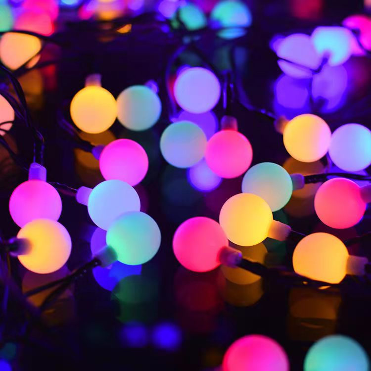 Star Light String LED String Light Christmas Tree Lamp Ball Small Colored Lights Flashing Christmas tree lights
