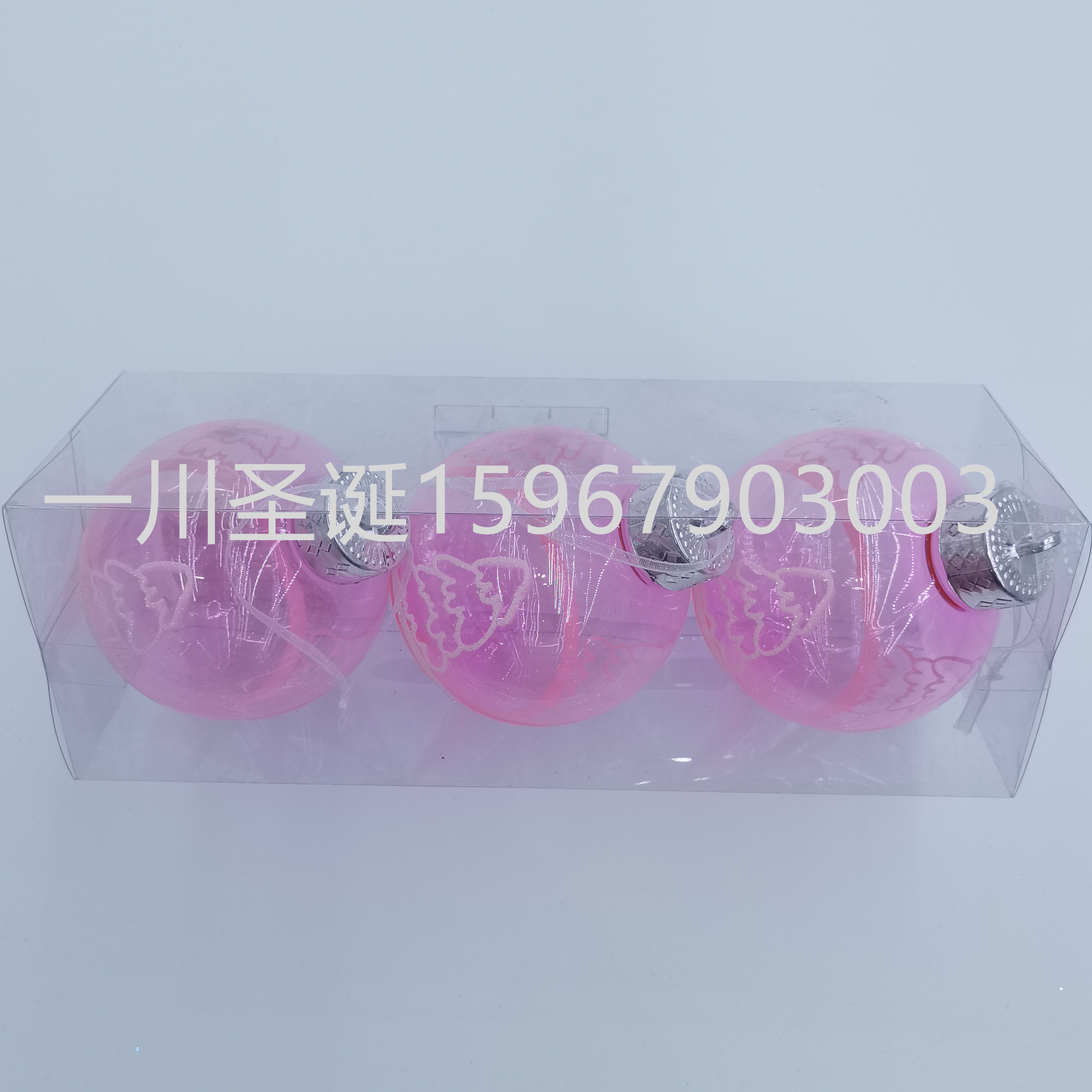Christmas Ball Plastic Ball Colored Drawing Ball Christmas Crafts Christmas Product Christmas Decorations Christmas Color Ball
