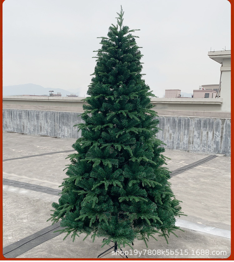 Christmas High-End Encryption PE Christmas Tree Green Pine Christmas Decorations Tree Hotel Shopping Window Holiday Decoration Ornaments Christmas High-End Encryption PE Christmas Tree Green Pine Christmas Decorations Tree Hotel Shopping Window Holiday Decoration Ornaments